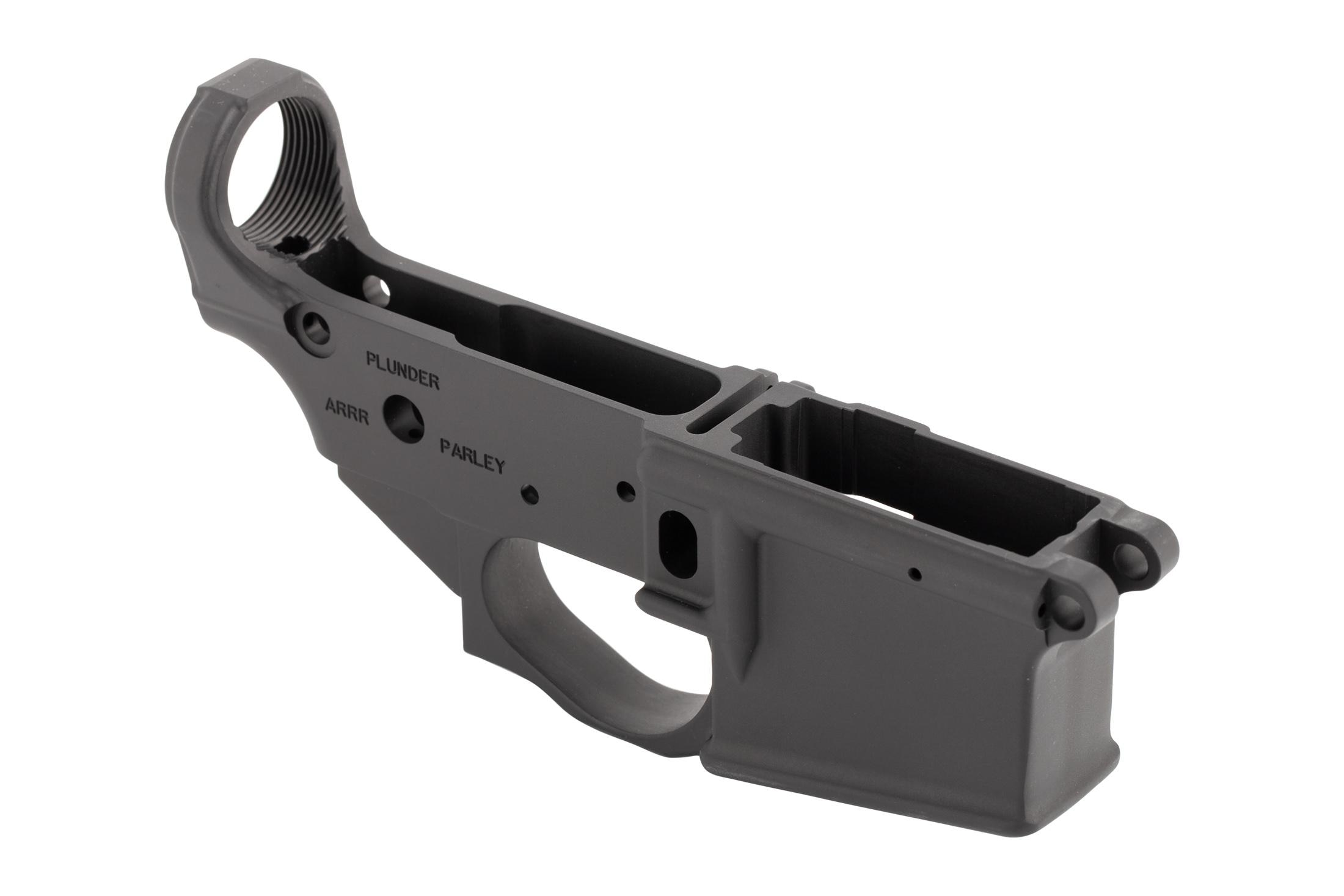Spikes Tactical AR-15 Lower Receiver - Calico Jack Logo - Stripped Lower