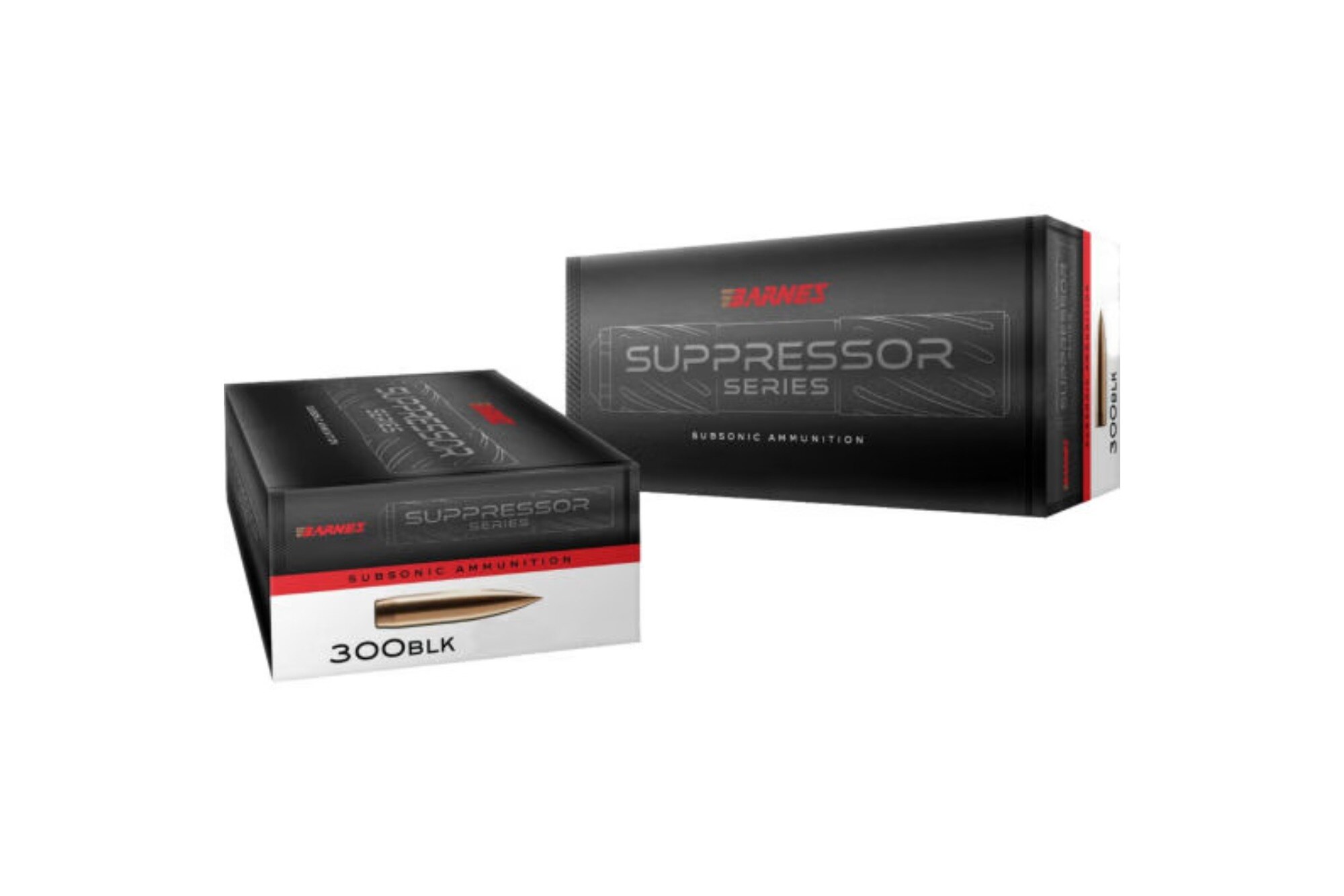 Barnes Barnes Suppressor Series Subsonic .300 Black 205gr Sierra GameKing JHP - Box of 20