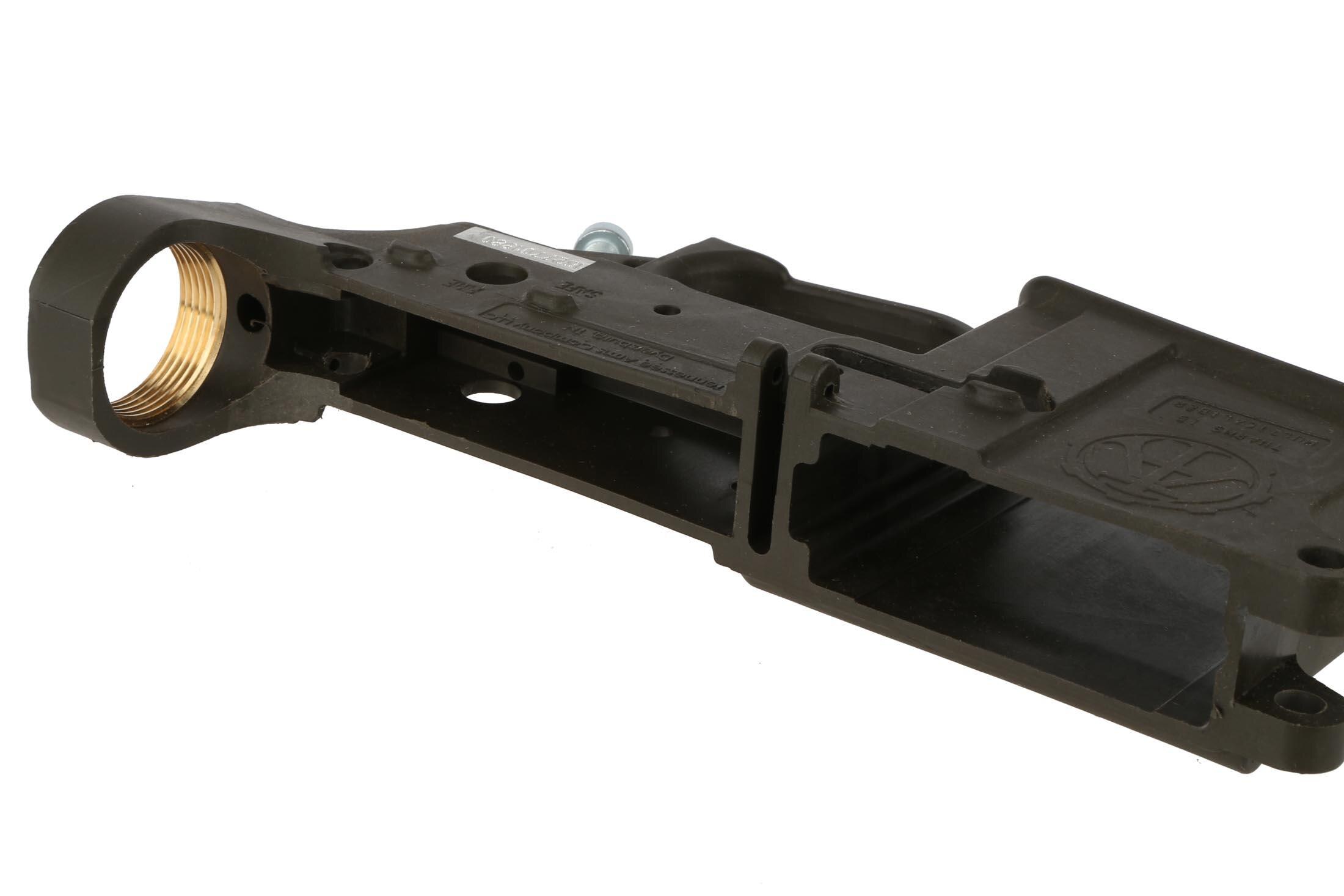 Tennessee Arms Hybrid Polymer Lower Receiver Od Green Ta Ar15 The Od Green Tn Arms Company Polymer Stripped Ar15 Lower Receiver Is Perfect For Building A