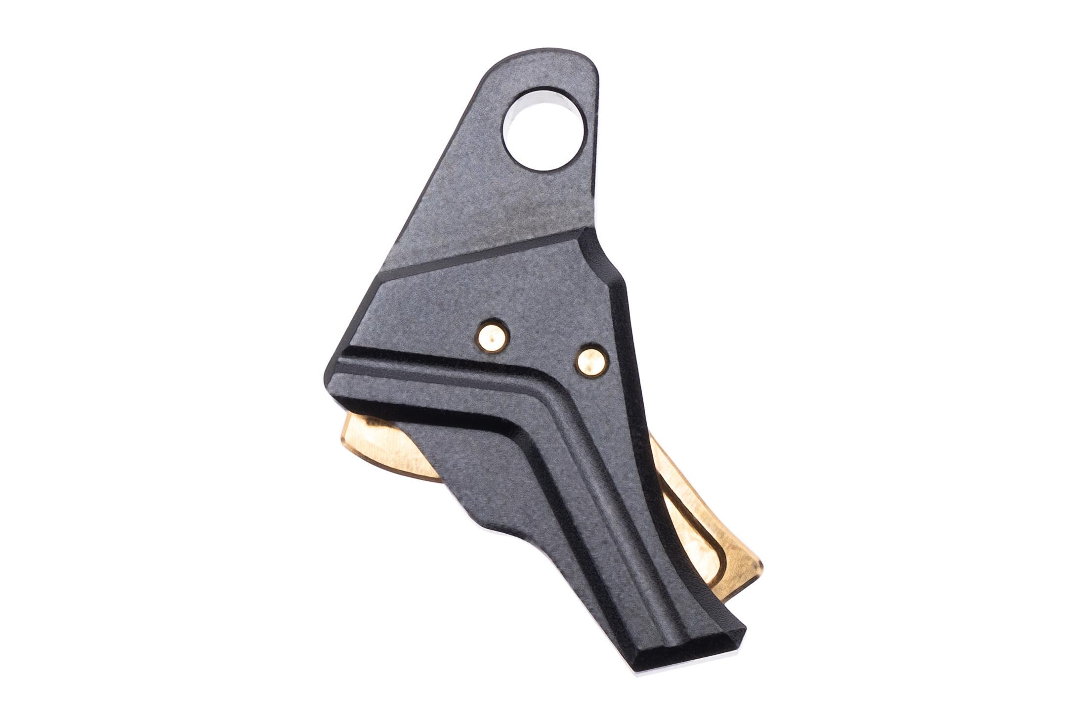 Tyrant CNC Tyrant CNC GLOCK Gen 5 I.T.T.S. Trigger Shoe Only - Black/Gold