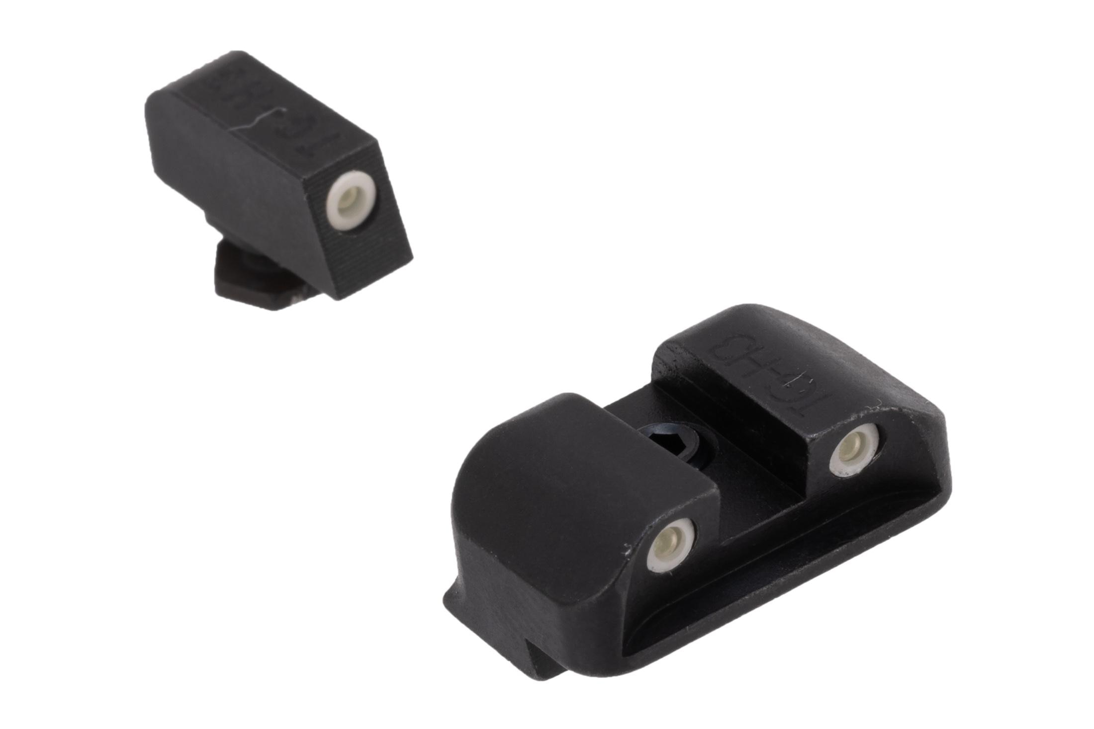 Truglo Tritium Glock Low Night Sight Set - Glock 17 - Green