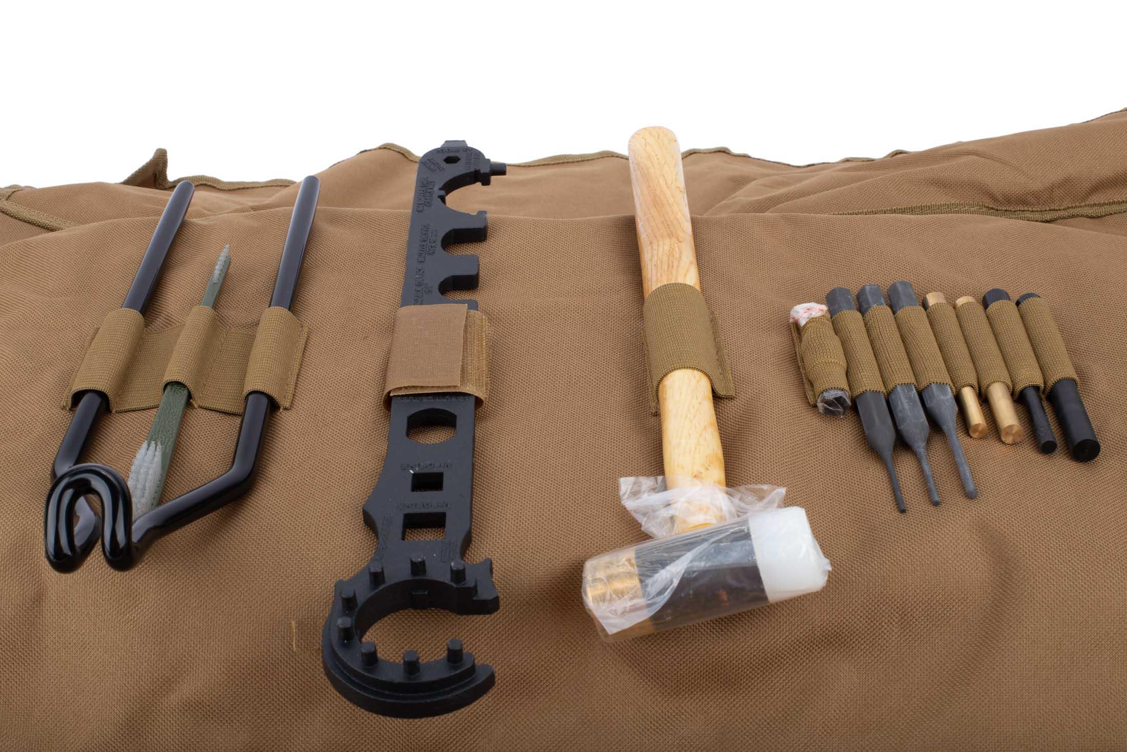NcSTAR AR15/M4 Gunsmithing Tool Kit Tan TGSARKT