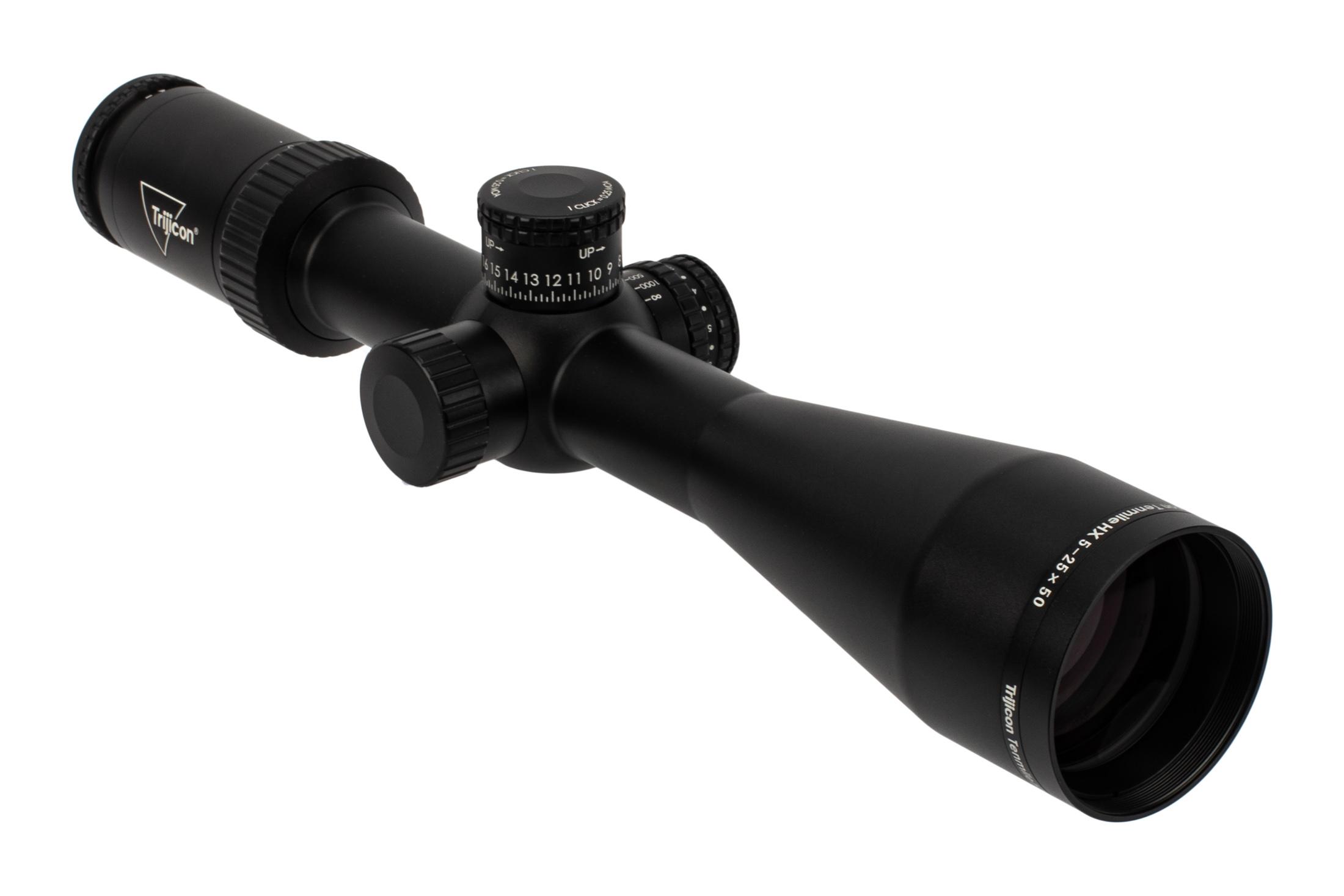 Trijicon Tenmile HX 525x50 Rifle Scope Red MOA Center Dot Reticle Satin Black TMHX2550C