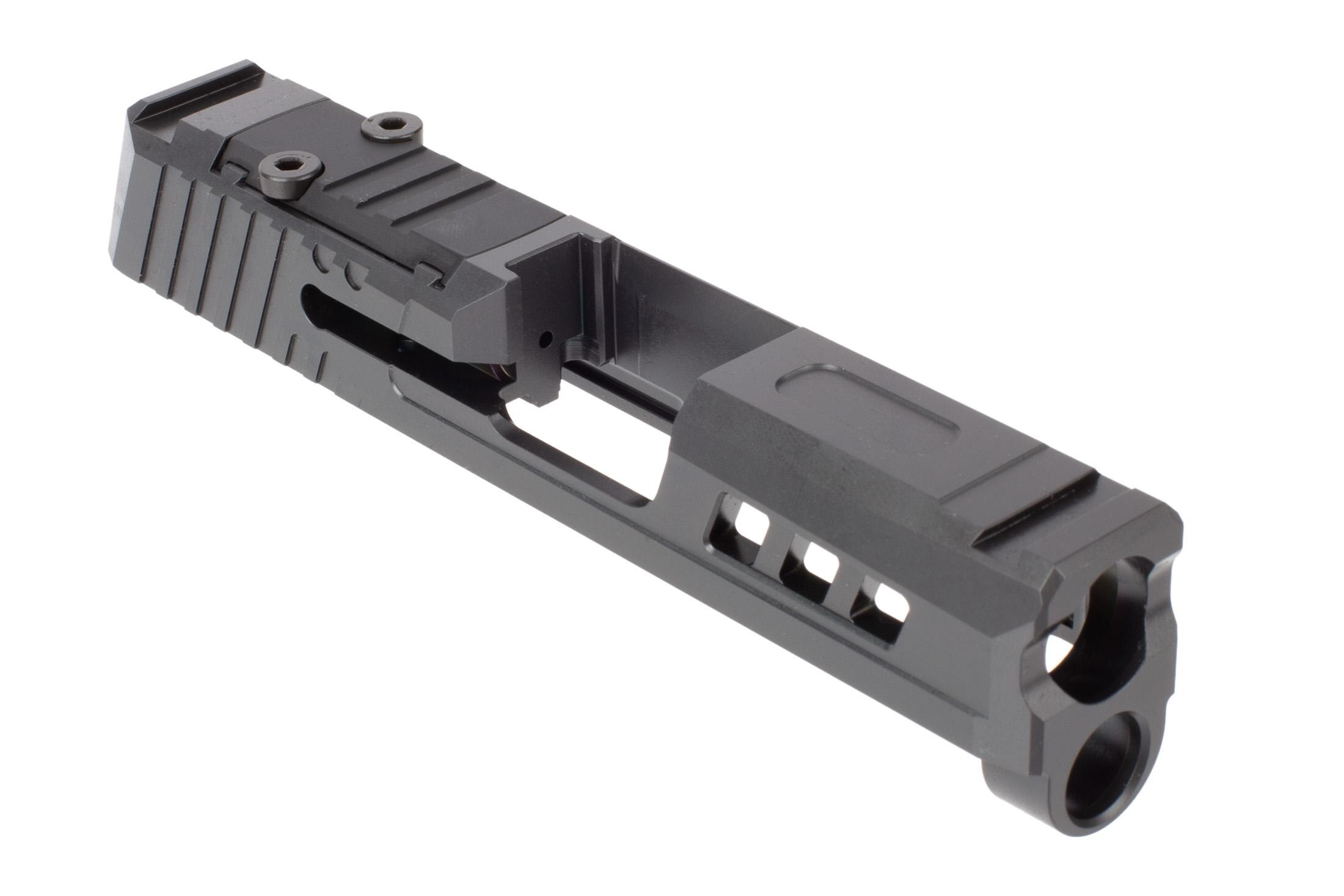 True Precision SIG P365 Slide with RMSc Optic Cut Grey DLC TPP365S