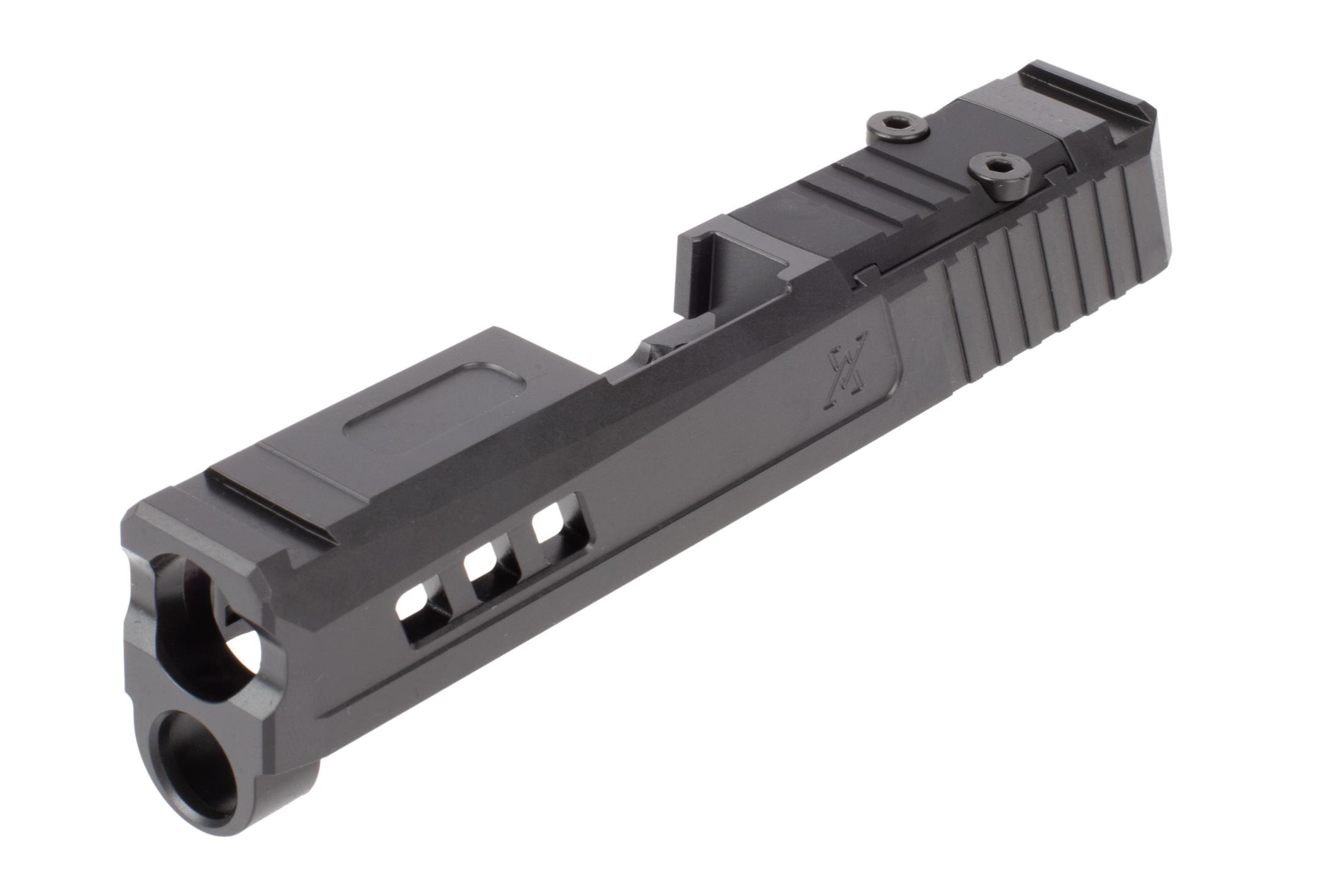 True Precision SIG P365 Slide with RMSc Optic Cut Grey DLC TPP365S