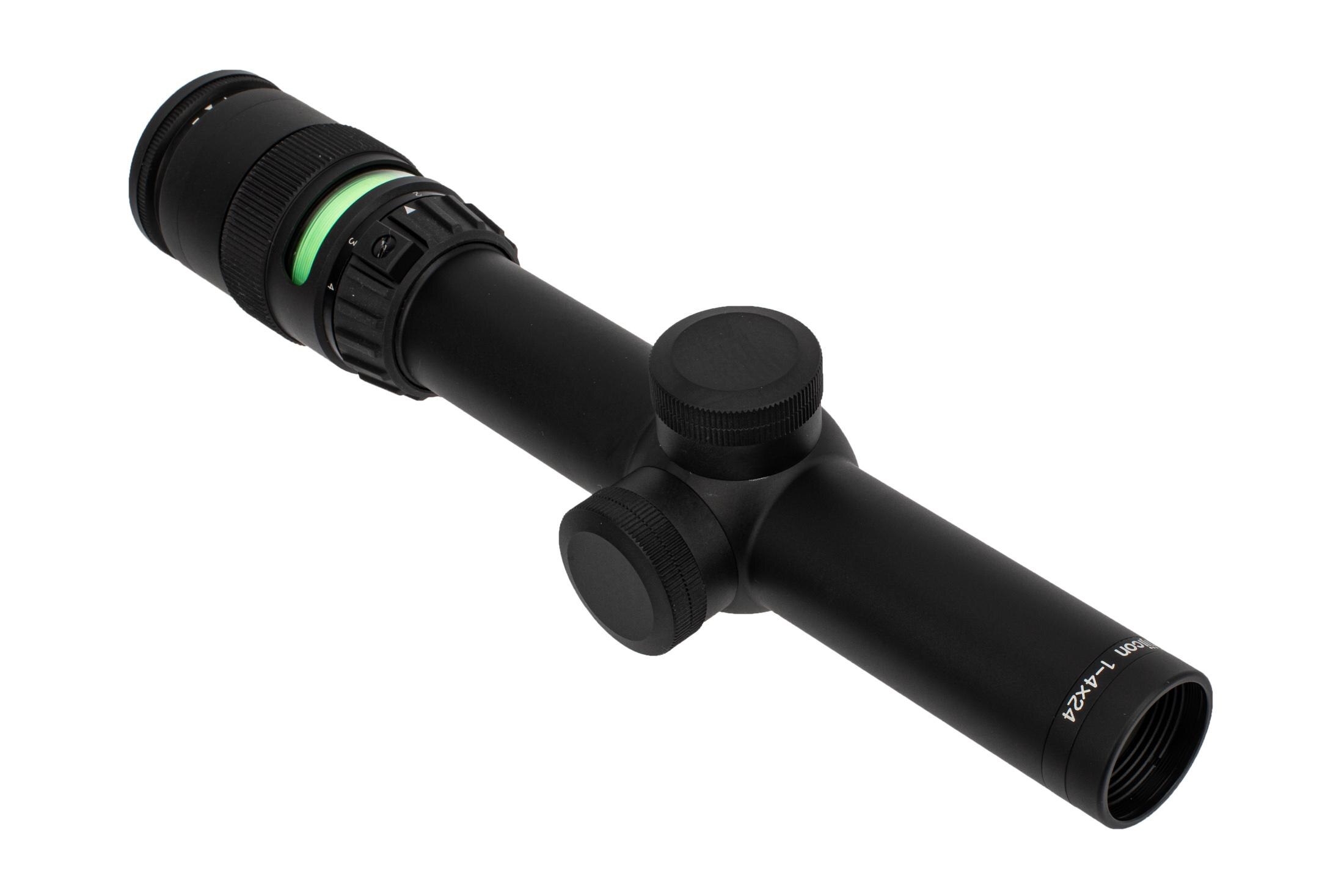 Trijicon AccuPoint 14x24 Rifle Scope Green Dot Duplex Crosshair