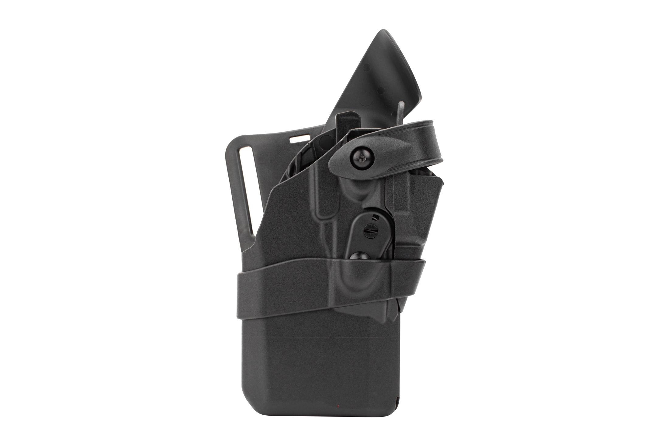 Safariland Safariland 7360RDS ALS/SLS Mid-Ride Level III Duty Holster for GLOCK 19 with RDS/TLR-7 - Plain Black - Right Hand - USED