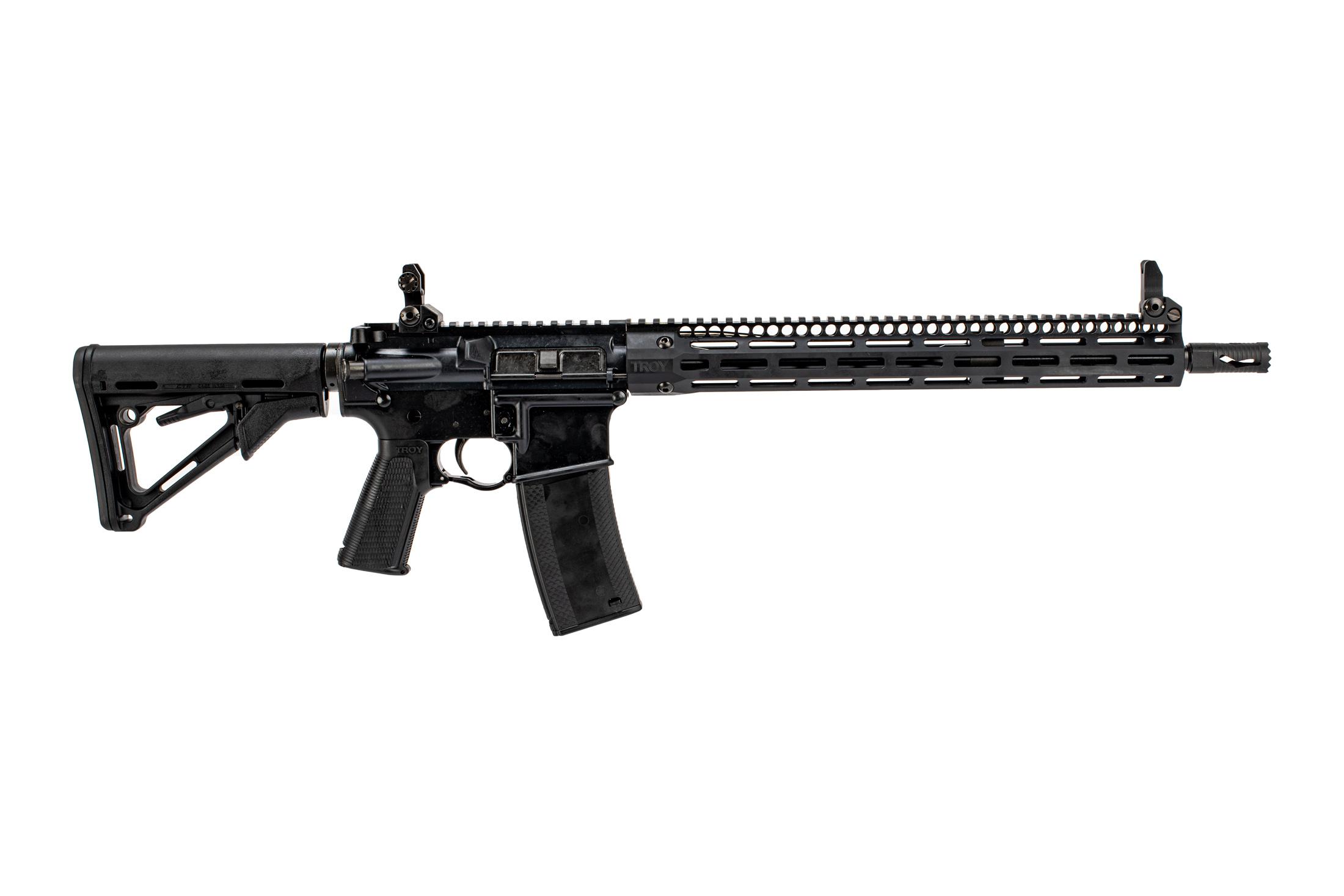 Troy Industries SPC M4A4 AR-15 Rifle 5.56 NATO - 16" - Magazine Not Included - USED