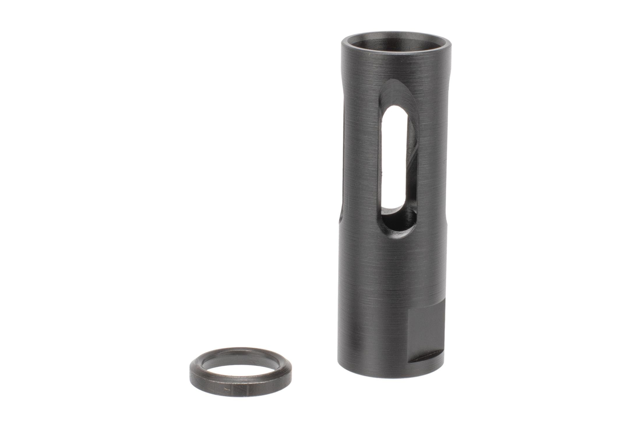 Block Rotation Hider Yankee Hill Machine Low Profile AR-15 Flash Hider - 1/2x28 YHM-24-A